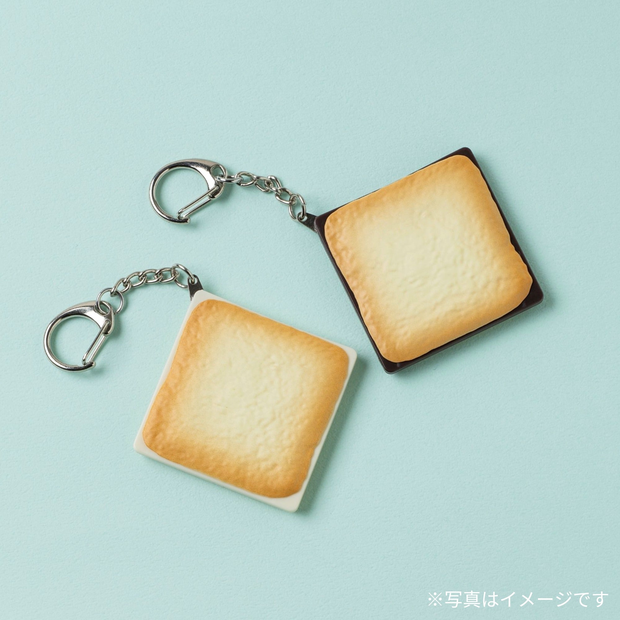 白い恋人キーホルダー（ホワイト）