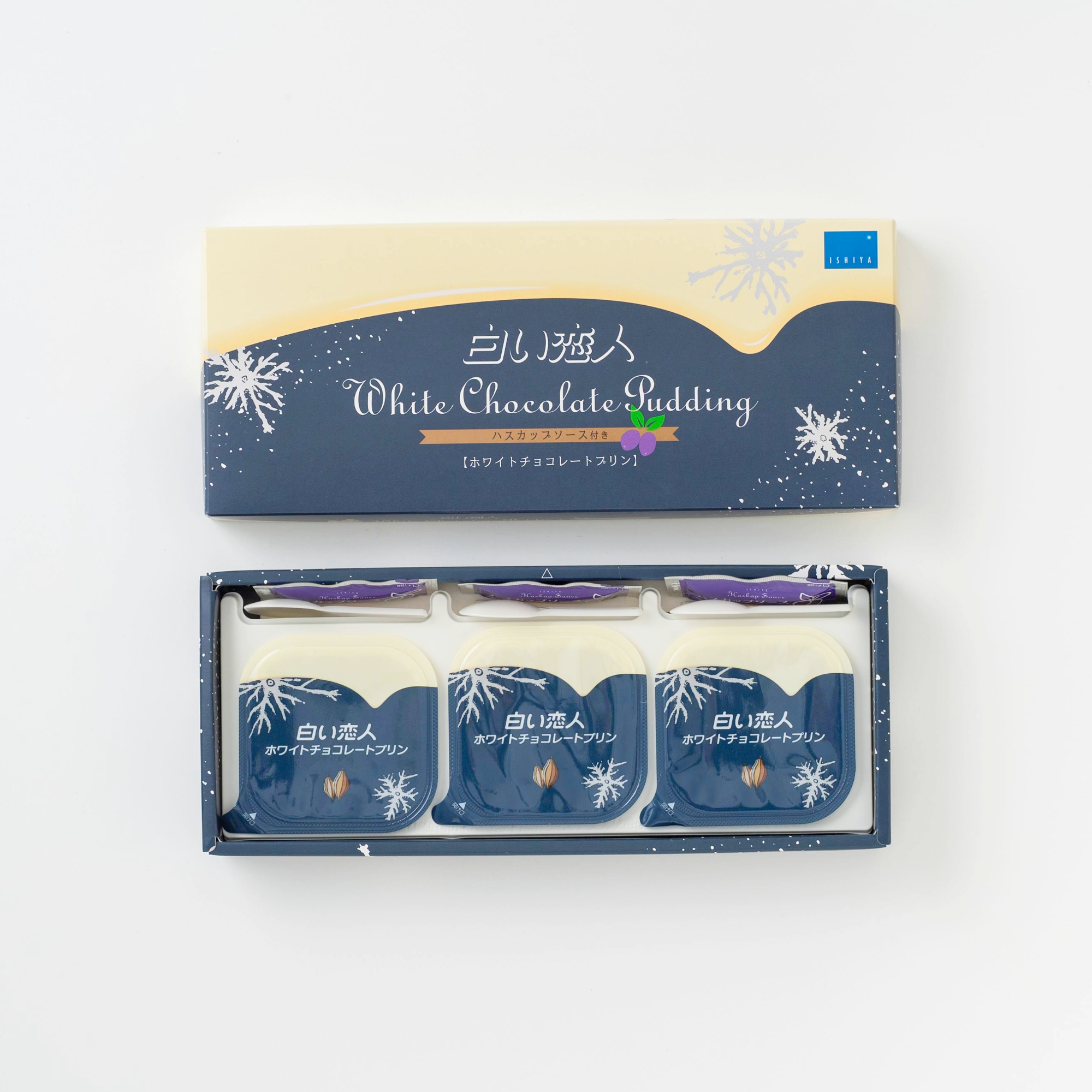 白い恋人　ホワイトチョコレートプリン3個入