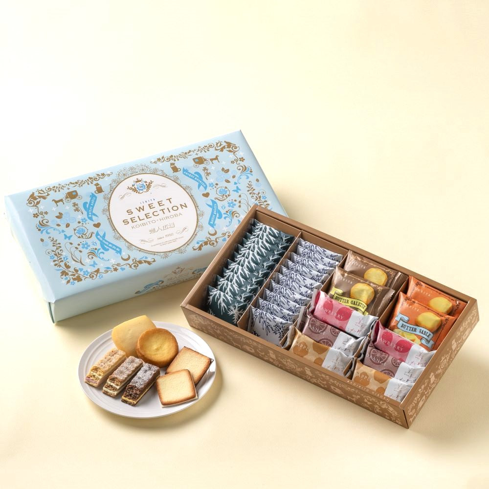 贈答用菓子折り　６箱詰め合わせ　白い恋人　き花　桂新堂　もち吉　ヨックモック のし対応ギフト – イシヤオンラインショップ